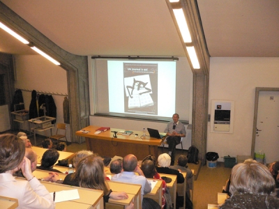 Konferenz von Philippe Lejeune, Universität Fribourg im April 2008