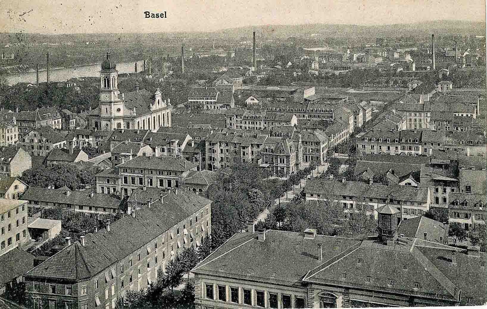 Chimie et culture urbaine, région bâloise